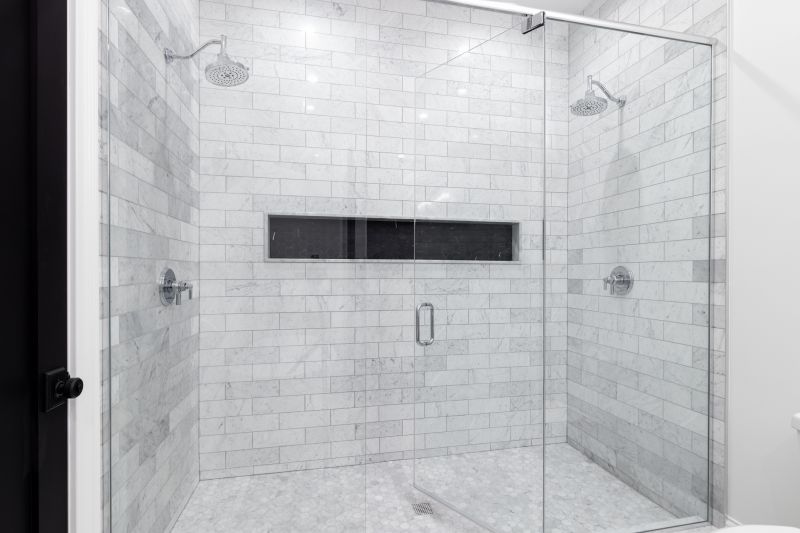 Sleek Frameless Shower